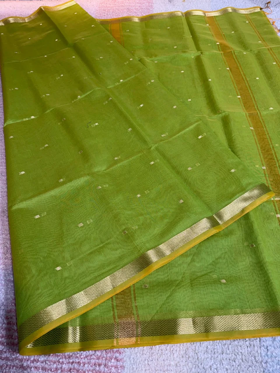 Teal Blue Banarasi Semi Soft Silk Saree